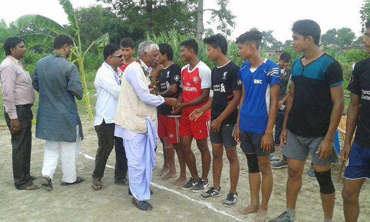 भलिबल प्रतियोगिताकाे शुभारम्भ