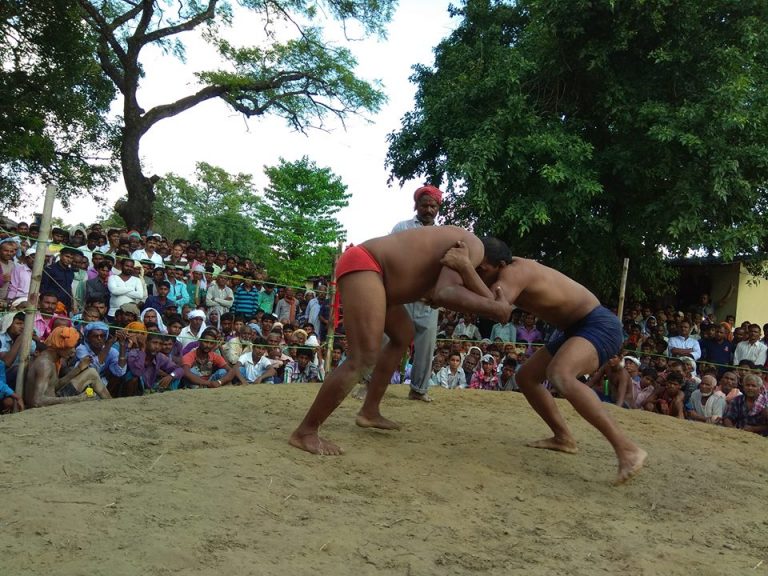 भुजहवामा बिराट कुस्ती दंगल, उपाधि भारतलाइ