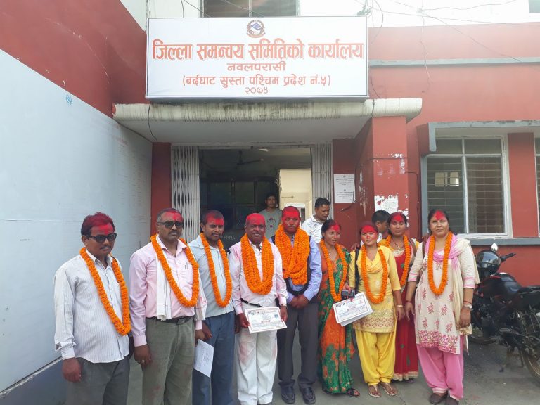 जिसस नवलपरासीमा कांग्रेस र लोकतान्त्रिक फाेरम गठबन्धन विजयी