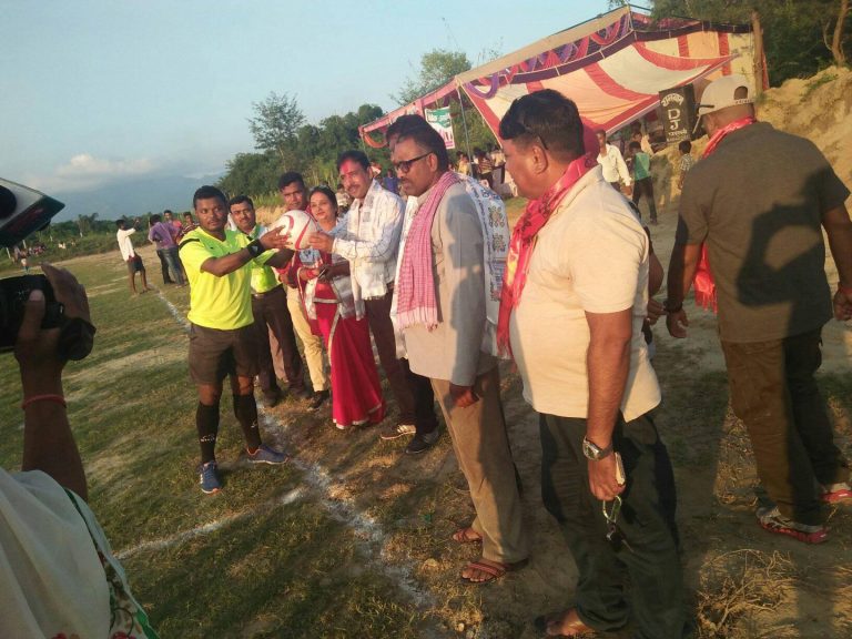 प्रथम रामग्राम मेयर कप प्रतियोगिता शुरु