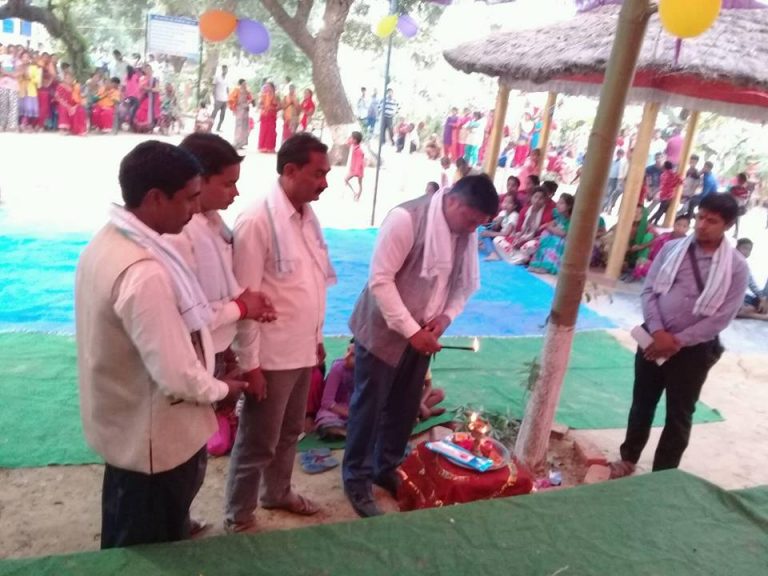 गाेबरहियामा शुभकामना अदानप्रदान एवम् सांस्कृतिक कार्यक्रम सम्पन्न