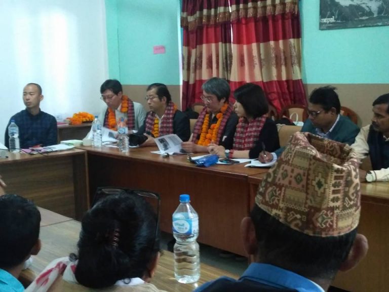 बालमैत्री नगर भ्रमण गर्न जापानबाट विद्धानको टोली सुनवलमा