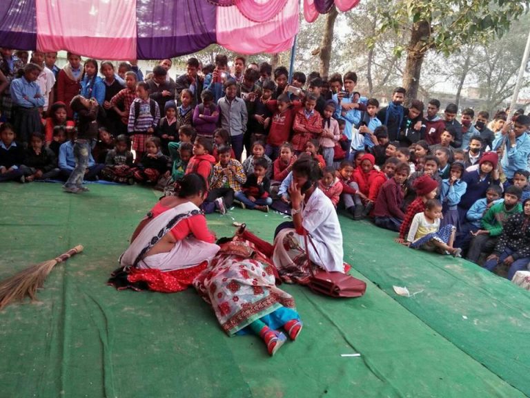 बालविवाह विरुद्ध मन्चिय नाटक एवम् विविध सांस्कृतिक कार्यक्रम सम्पन्न