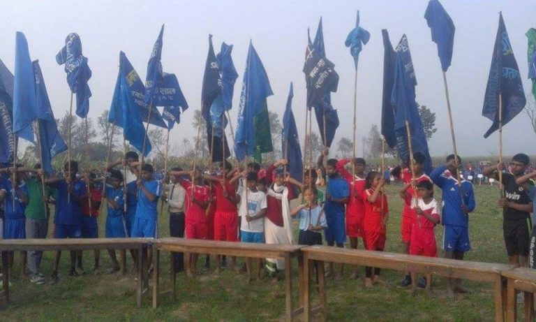 स्रोतकेन्द्र स्तरिय आधारभुत खेल प्रतियोगिताकाे २०अाैं स्तम्भ नवलपरासीमा सुरु