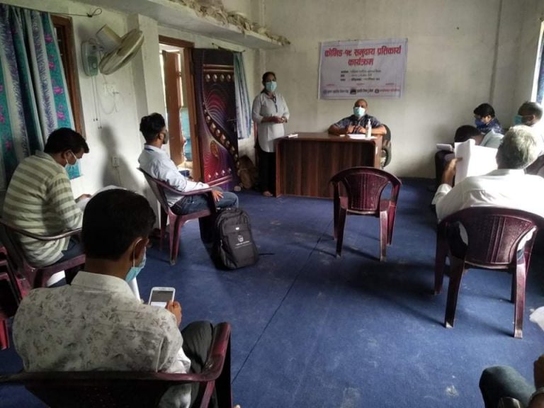 पाल्हिनन्दनमा परियोजनाबारे छलफल कार्यक्रम सम्पन्न