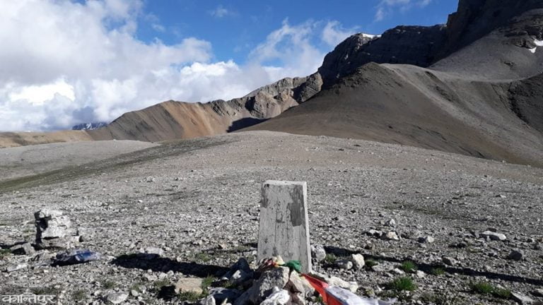 किमाथांकामा अनधिकृत चिनियां संरचना