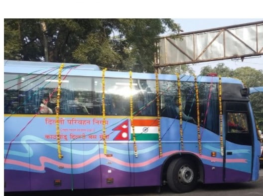 दिल्ली–काठमाडौं बस पुनः सुरु