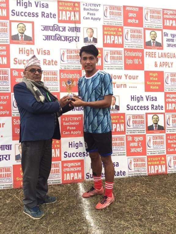 भानु युथ एकेडेमीको खुल्ला नकआउट फुटबल प्रतियोगिता सुरु,पहिलो खेलमा हसौराको सहज जित