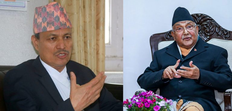 भीम रावल अनुशासनहीन ढंगले हिरो बन्न खोजिरहेका छन् : &nbsp;ओली