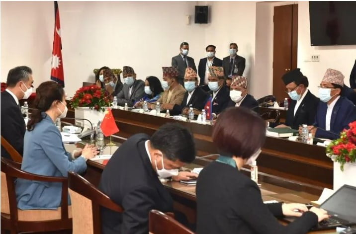 चिनियाँ विदेशमन्त्री वाङ भ्रमण र नेपालको आन्तरिक मामिला