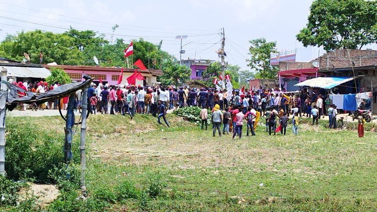 पाल्हीनन्दनमा झडप, प्रहरी परिचालन