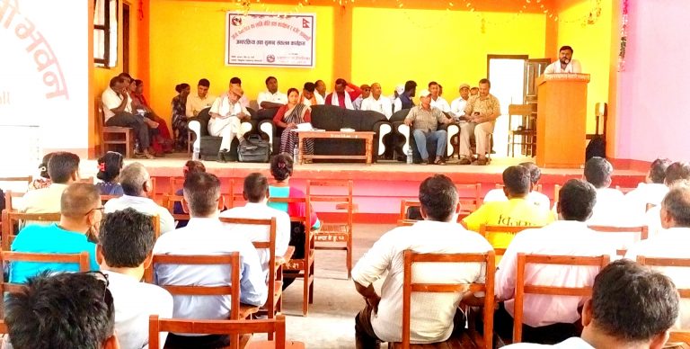 प्रतापपुर गाउँपालिकाकाे नीति तथा कार्यक्रम र बजेटबारे सुझाव संकलन