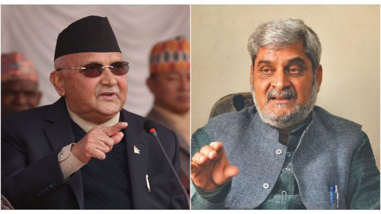 केपी ओली र हृदयेश त्रिपाठीबीच भएकाे भेटकाे रहस्य