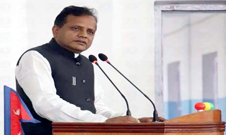 जनमत पार्टीले माग्यो मुख्यमन्त्री राउतको राजीनामा, अख्तियारले जोगाएको दाबी