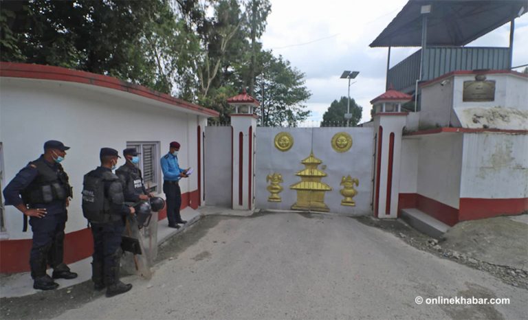 जबराको निवासमा पुग्यो मानवअधिकार आयोगको टोली