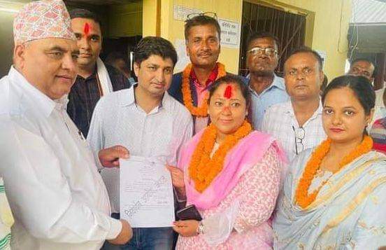 प्रदेशसभा पदमा मधु गुप्ता को उम्मेदवारी