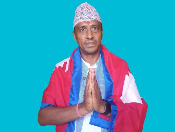 नवलपरासी क्षेत्र नं.१ बाट भोजराजको उम्मेदवारी