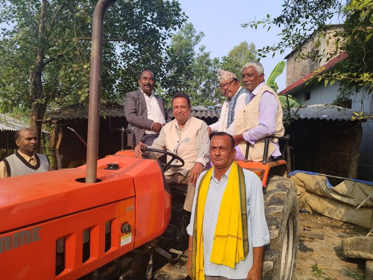 तन मनका साथ चुनावी प्रतिस्पर्धामा उत्रिए विनोद चौधरी