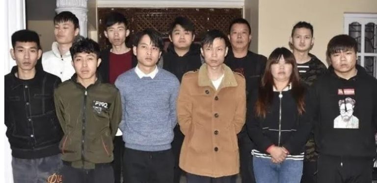 ठगी गरेको आरोपमा ३९ चिनियाँ नागरिक पक्राउ