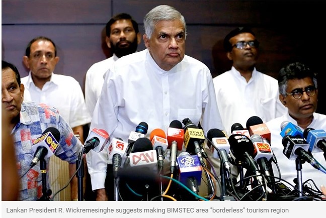 भारत, बंगलादेश, नेपाल, भुटान… “सीमाविहीन” बनाउनुहोस्: श्रीलंकाका राष्ट्रपति