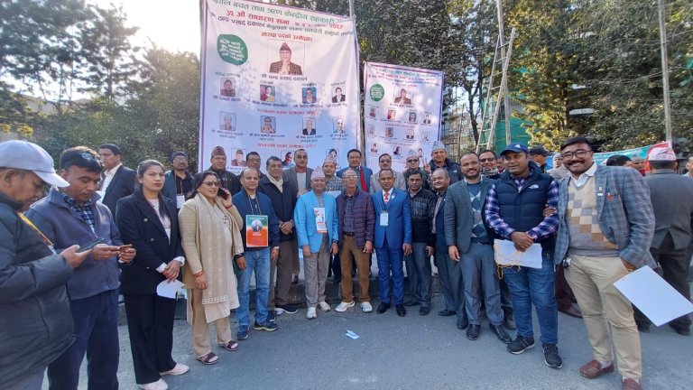 नेफ्स्कुनको अध्यक्षमा चन्द्र ढकालसहित संयुक्त प्यानलका प्रमुख पदमा बिजयी